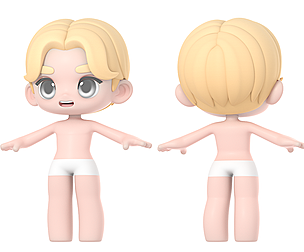 Tim : Chibi basemesh