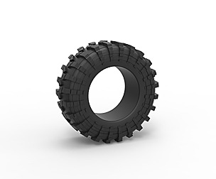 Offroad tire 39 Scale 1:25