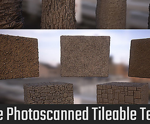 Free Photoscanned Tileable Textures