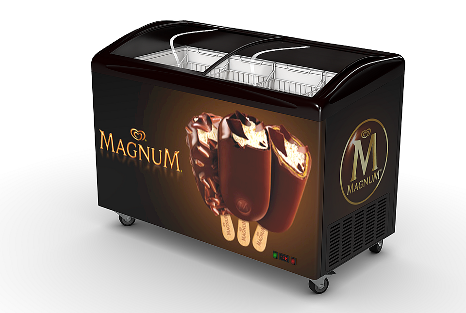 Ice cream Display Fridge 01