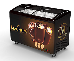 Ice cream Display Fridge 01
