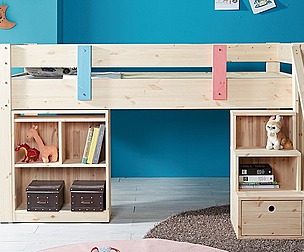 Kai pine wood bunker bed