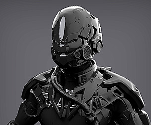 Futuristic Character Concept