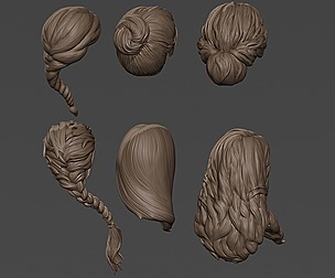 Female Hair Collection 2