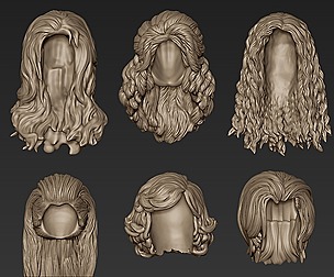 Female Hair Collection 3