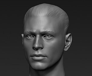 Male Head Sculpt 5