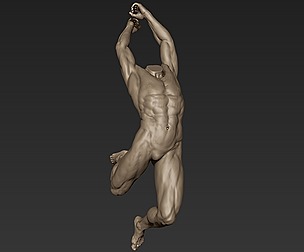 Male Full Body Sculpt Pose 3