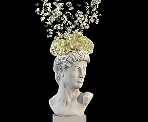 face vase decoration 2