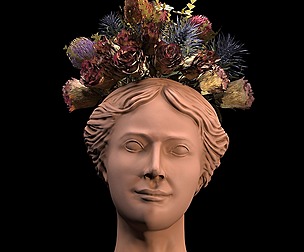 face vase decoration 3