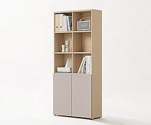 Tio lattice bookshelf storage type 5 steps