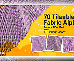 70 Tileable Fabric Alpha