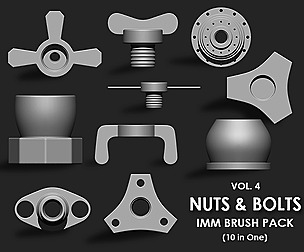 Nuts & Bolts IMM Brush Pack (10 in One) Vol. 4