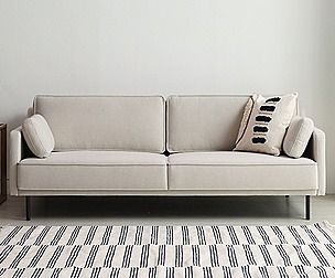 Vibe 3 Seater EasyClean Fabric Sofa
