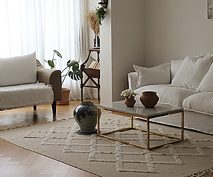 Witney Ceramic Gold Silver Living Room Sofa Table