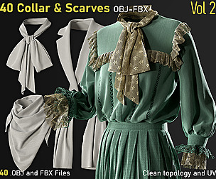Collars and Scarves Pack-Vol2