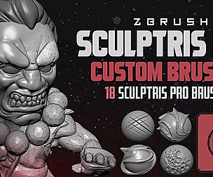 ZBrush Sculptris Pro Custom ZBrushes