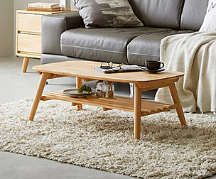 Wooden Seat Sofa Table