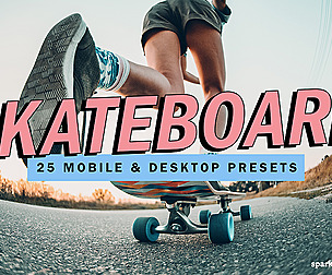 25 Skateboard Lightroom Presets and LUTs