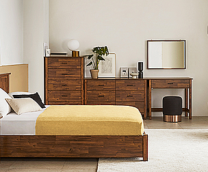 onion haze wide chest of drawers