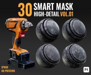 HIGH-DETAIL SMART MASKS - VOL 01