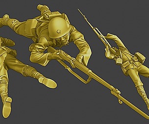 Japanese soldier ww2 Shoot Lying J2