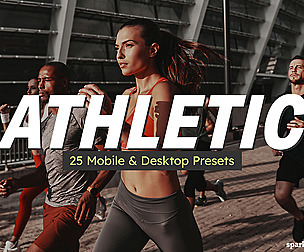 25 Athletic Lightroom Presets and LUTs