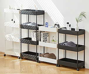 trolley storage shelf