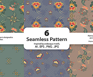 PLANT & GEOMETRIC MOTIFS