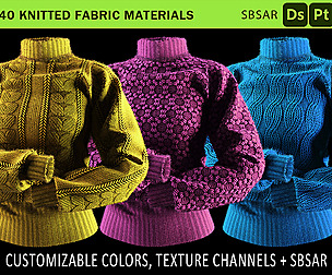 knitted fabric material bundle
