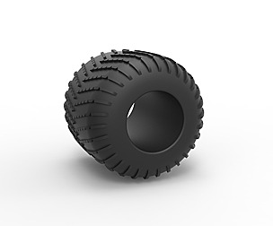 Low pressure tire 8 Scale 1:25