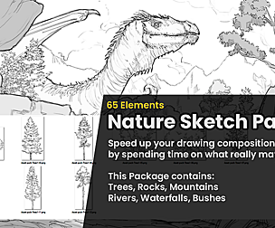 Nature Sketch Asset Pack