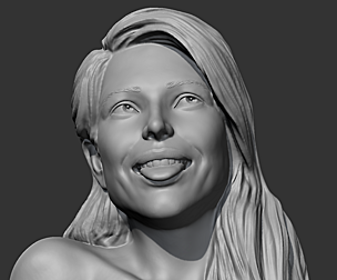 Bella Thorne 3D print model