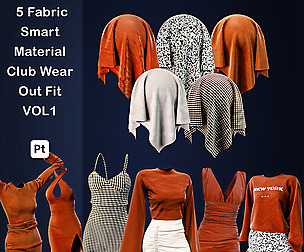 5 Smart Materials Club Wear Out Fit VOL1