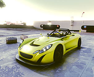 Lotus 2-Eleven with Engine Sounds