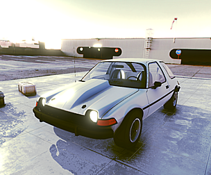 AMC Pacer X 1977 with Engine Sounds