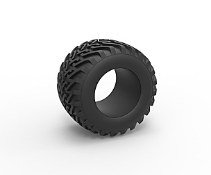 Offroad tire 50 Scale 1:25