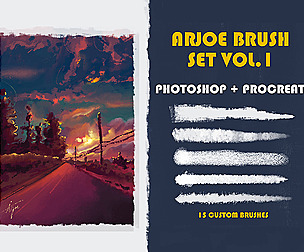 Arjoe Brush Set VOL 1.