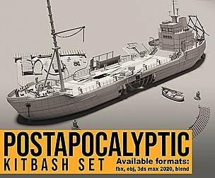 Post Apocalyptic KITBASH Set