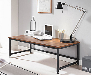 computer sitting desk general type