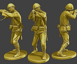 Japanese soldier ww2 Shoot Stand J2