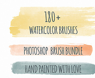 180+ Handdrawn Photoshop Brushes