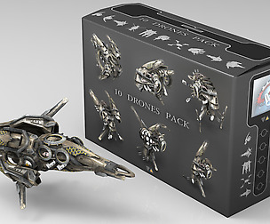 10 Drone SciFi Pack