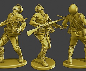 Japanese soldier ww2 Shooted J2