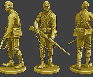 Japanese soldier ww2 Walk J2