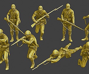 Japanese soldiers ww2 J2 Pack2