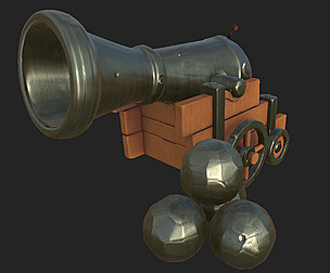 Stylized Cannon