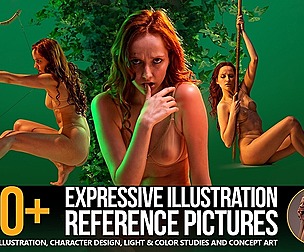 600+ Expressive Illustration Reference Pictures