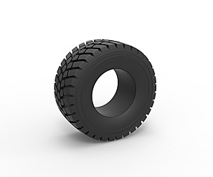 Offroad tire 51 Scale 1:25