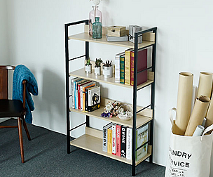 Cookie and Cream Bookcase