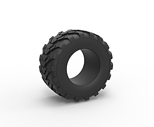Offroad tire 53 Scale 1:25